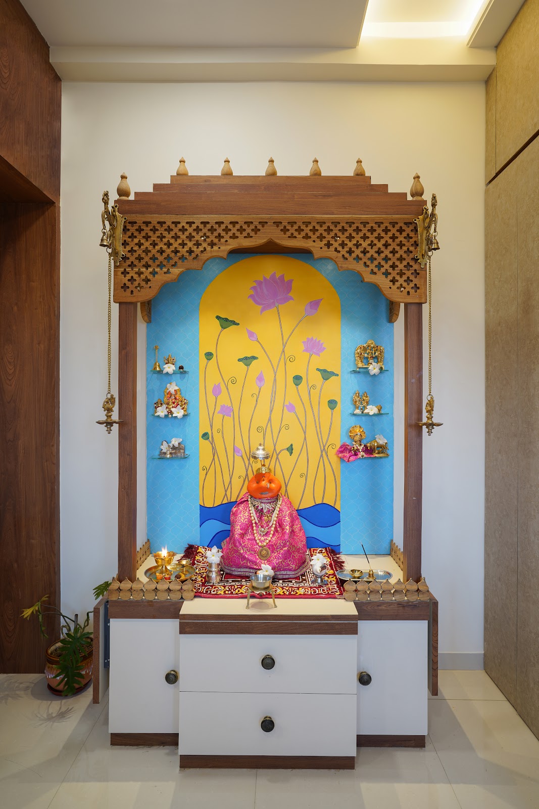 Traditional Pooja Unit